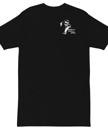 White Gorilla Gang Logo Black T-Shirt