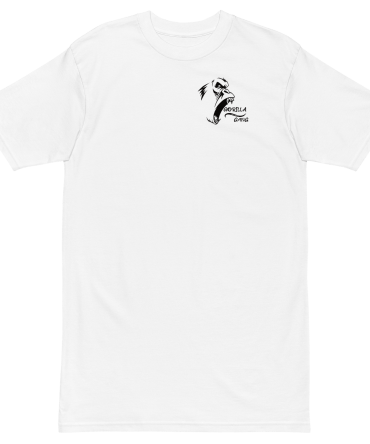 Black Gorilla Gang Logo White T-Shirt